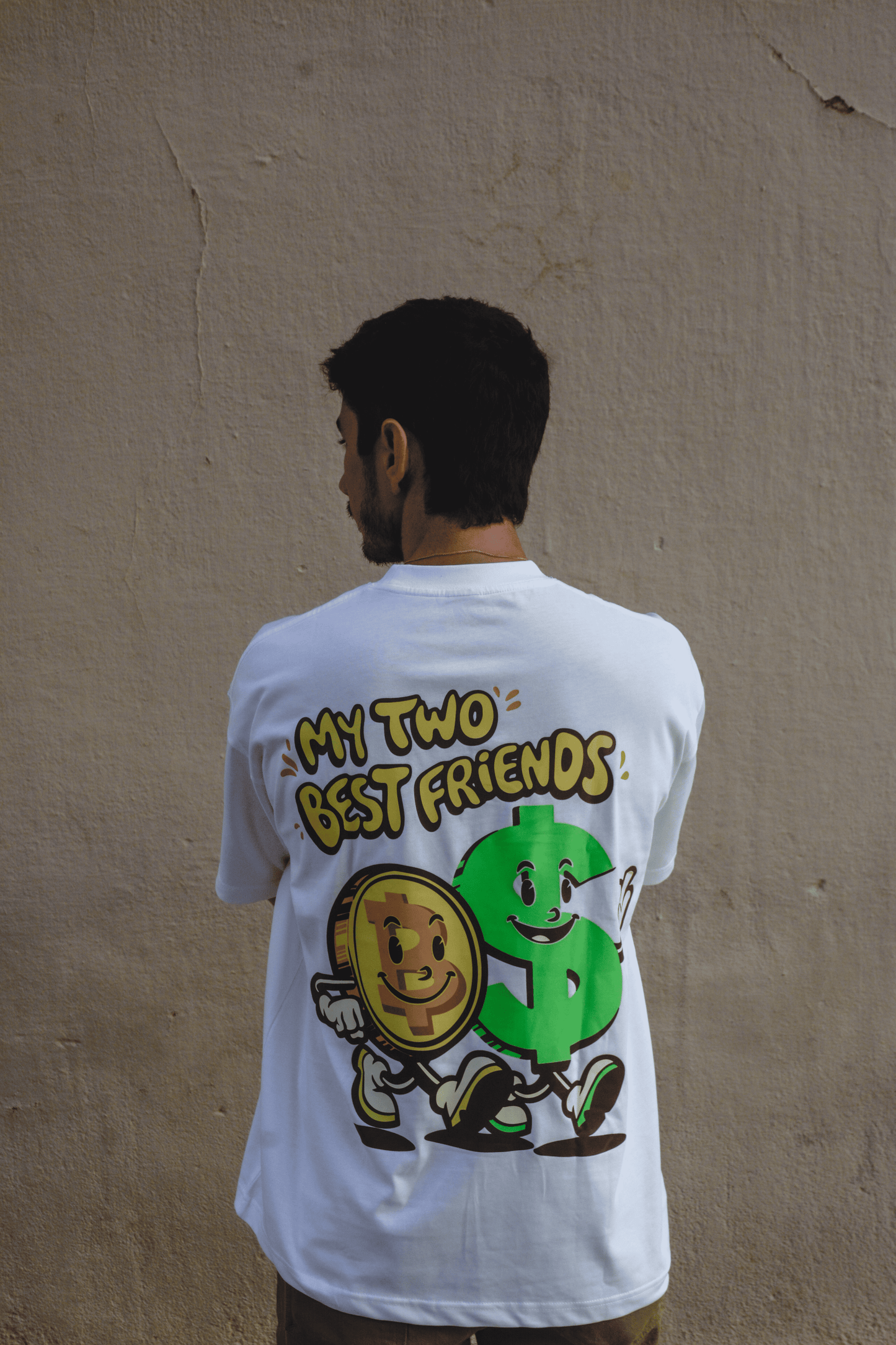 Deux meilleurs amis surdimensionnés