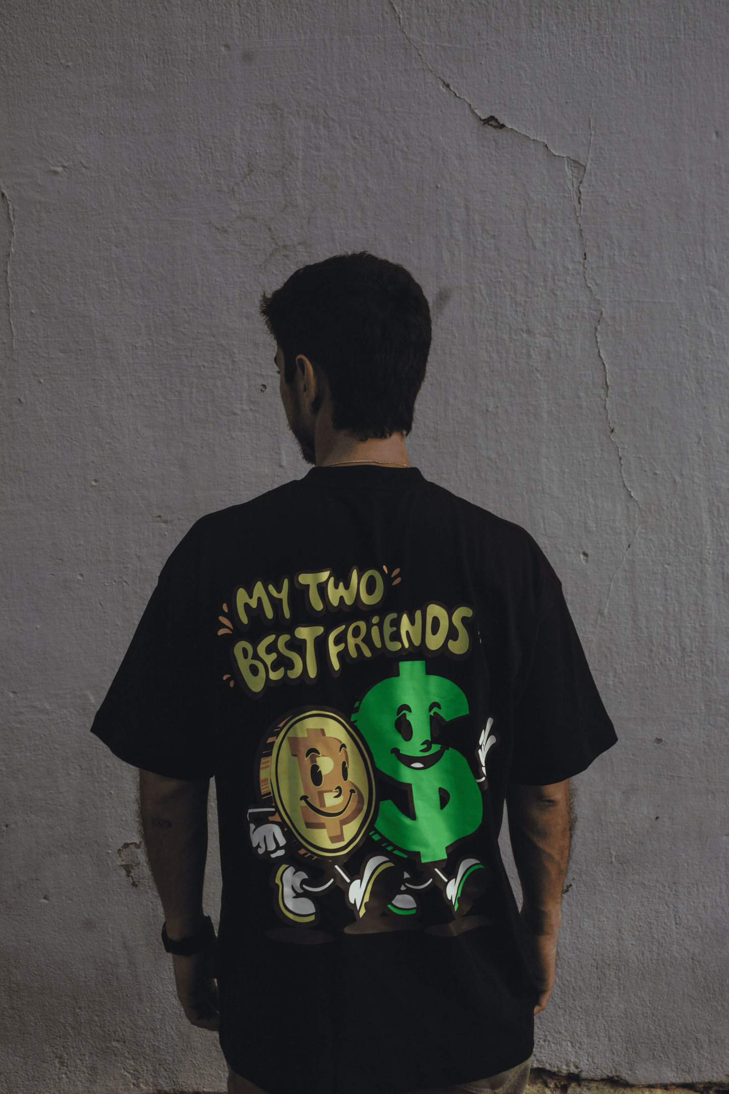 Deux meilleurs amis surdimensionnés