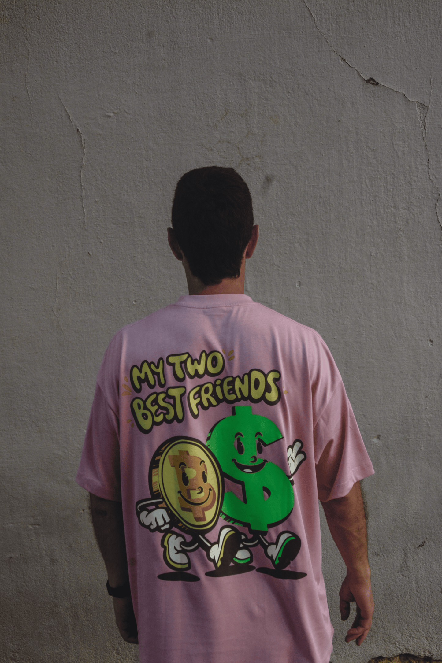 Deux meilleurs amis surdimensionnés