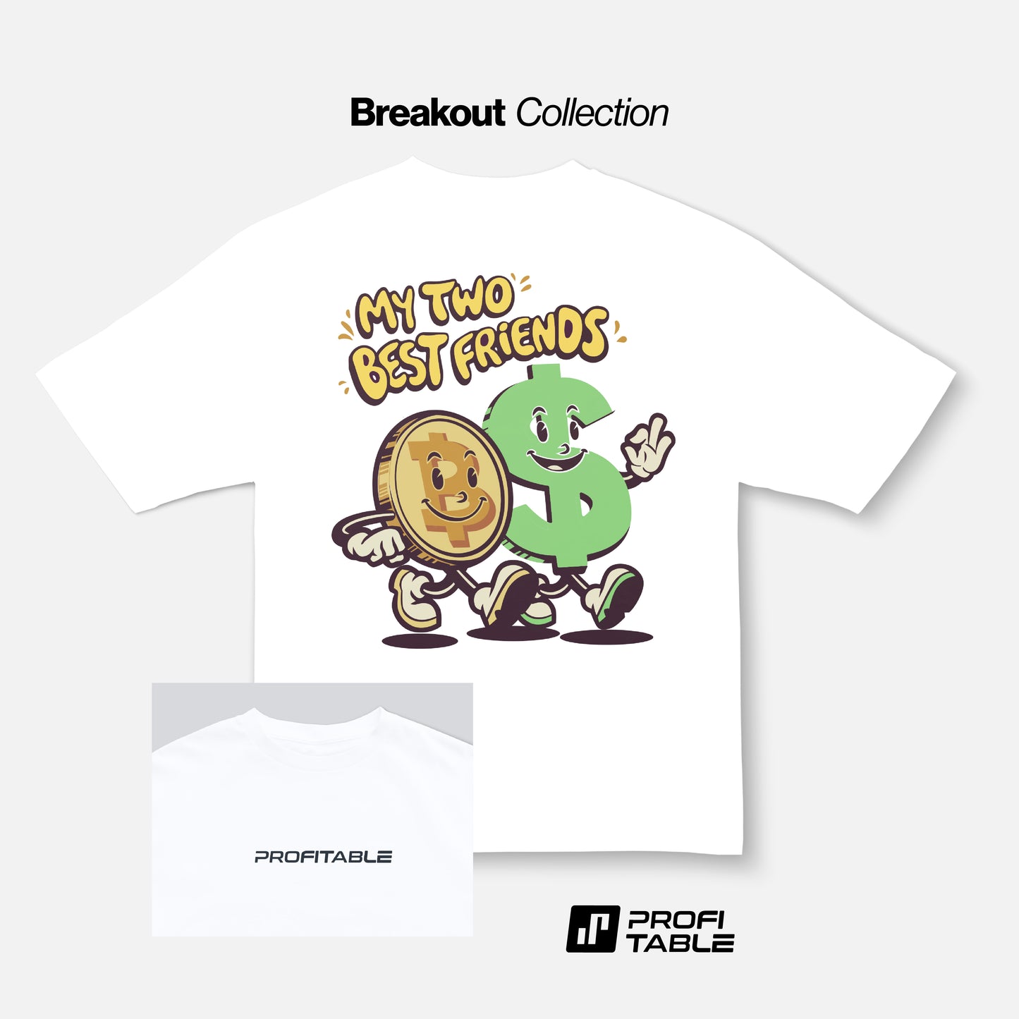 Deux meilleurs amis surdimensionnés